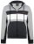 Kam Jeans 701 Cut and Sew Hoodie Grey - Sweaters & hoodies - Sweaters & Hoodies Grote Maten Heren