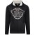 Kam Jeans 705 Motor Oil Hoodie Black - Sweaters & hoodies - Sweaters & Hoodies Grote Maten Heren