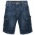 Kam Jeans Francis Dark Used - Shorts - Grote Maten Korte Broeken Heren