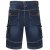 Kam Jeans Ivan Cargo Shorts Dark Used - Shorts - Grote Maten Korte Broeken Heren