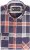 Kam Jeans P038 LS Premium Cotton Check Shirt Navy - Hemden - Overhemden Grote Maten Heren