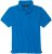 Adamo Klaas Regular fit Polo Shirt with Pocket Azur Blue - Polo shirts - Grote Maten Poloshirts Heren