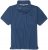 Adamo Klaas Regular fit Polo Shirt with Pocket Denim Blue - Polo shirts - Grote Maten Poloshirts Heren