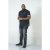D555 Kevin Oxford Shirt Black - Hemden - Overhemden Grote Maten Heren