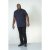 D555 Beaver Couture Jersey Shirt Navy - Hemden - Overhemden Grote Maten Heren