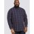 D555 Enderby Long Sleeve Shirt - Hemden - Overhemden Grote Maten Heren