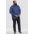 D555 Bainton Long Sleeve Shirt Navy - Hemden - Overhemden Grote Maten Heren