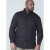 D555 Jahine Long Sleeve Printed Shirt Black - Hemden - Overhemden Grote Maten Heren
