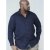 D555 Rashard Long Sleeve Printed Shirt - Hemden - Overhemden Grote Maten Heren