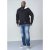 D555 Lorenzo Half zip Hoodie Black - Sweaters & hoodies - Sweaters & Hoodies Grote Maten Heren