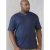 D555 Signature V-neck T-shirt Navy - T-shirts - Grote Maten T-shirts Heren