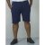 D555 Jackie Ribbed Jersey Shorts Navy - Joggingbroeken & shorts - Joggingbroeken & Shorts Heren Grote Maten
