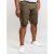 D555 Gilbert Stretch Shorts Khaki - Shorts - Grote Maten Korte Broeken Heren