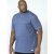 D555 Daniel Grandad T-shirt Denim - T-shirts - Grote Maten T-shirts Heren