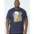 D555 Murray T-shirt Navy - T-shirts - Grote Maten T-shirts Heren
