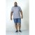 D555 Tyrone Polo Blue - Polo shirts - Grote Maten Poloshirts Heren