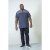 D555 Brent Polo Denim Blue - Polo shirts - Grote Maten Poloshirts Heren