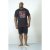 D555 Perry T-shirt Black - T-shirts - Grote Maten T-shirts Heren