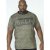 D555 NewYork Brooklyn T-shirt Khaki - T-shirts - Grote Maten T-shirts Heren