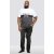 D555 Morris T-shirt Charcoal - T-shirts - Grote Maten T-shirts Heren