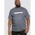 D555 Tempa T-shirt Navy Twist - T-shirts - Grote Maten T-shirts Heren