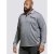 D555 Brockville Long Sleeve Polo Grey - Polo shirts - Grote Maten Poloshirts Heren