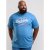 D555 Shelton T-shirt Blue - T-shirts - Grote Maten T-shirts Heren