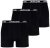 Lavecchia 1020 Boxershorts 3-pack Black - Ondergoed & zwem - Grote Maten Ondergoed Heren