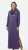 Nora Mikken MARI Maxi Hoodie Dress Purple - Sweaters & hoodies - 