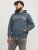 Jack & Jones CALEB Hoodie Blue - Sweaters & hoodies - Sweaters & Hoodies Grote Maten Heren
