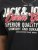 Jack & Jones Logo 2COL T-Shirt Black - T-shirts - Grote Maten T-shirts Heren