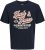 Jack & Jones Logo 2COL T-Shirt Blue - T-shirts - Grote Maten T-shirts Heren