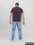 Jack & Jones STAR T-Shirt Purple - T-shirts - Grote Maten T-shirts Heren