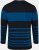 JP1880 Pyjamas Two-piece Long Sleeve with Stripes Blue - Ondergoed & zwem - Grote Maten Ondergoed Heren