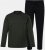 JP1880 Pyjamas Two-piece Striped Dark Green - Ondergoed & zwem - Grote Maten Ondergoed Heren