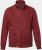 JP1880 Leather Jacket Suede with Stand-up Collar Red - Jassen - Grote Maten Herenjassen