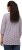 Ulla Popken Polka Dot 3/4 Sleeve Square Neck A-Line Tee Light Blue-Grey - Bedrukte T-shirts voor dames - 