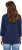 Ulla Popken Queens 3/4 Sleeve Graphic Tee Ink Blue - Bedrukte T-shirts voor dames - 