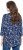Ulla Popken Asymmetric Cowboy Boot Print Tee Dark Blue - Bedrukte T-shirts voor dames - 