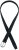 Ulla Popken Elastic Belt Black - Damesriemen - 