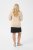 Kaffe Curve Lizzy Trui met lange mouw Beige - Truien & knitwear - 