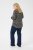 Kaffe Curve Mila Ami Blouse Zwart/Turtledove - Blouses & tunieken - 