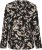 Kaffe Curve Mila Ami Blouse Zwart - Blouses & tunieken - 