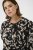 Kaffe Curve Mila Ami Blouse Zwart - Blouses & tunieken - 