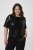 Kaffe Curve Mirana Sequin Blouse Black - Blouses - 