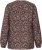 Kaffe Curve Belle Blouse Pink Black Graphic Flower - Blouses - 
