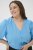 Kaffe Curve Gabby Blouse Azure Blue - Blouses - 