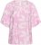 Kaffe Curve Marla Blouse Pink Frosting Chalk Leaf - Blouses - 