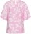 Kaffe Curve Marla Blouse Pink Frosting Chalk Leaf - Blouses - 