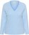 Kaffe Curve Jilanda V-Neck Pullover Blue - Truien & knitwear - 